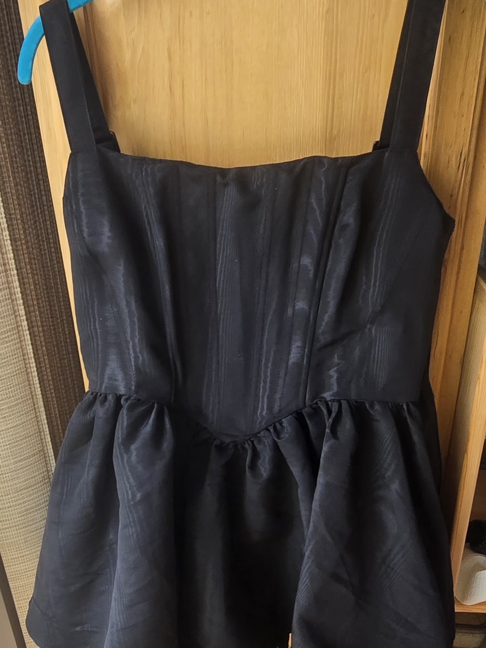 Sugar Thrillz Black Dress with Pink Label Accents